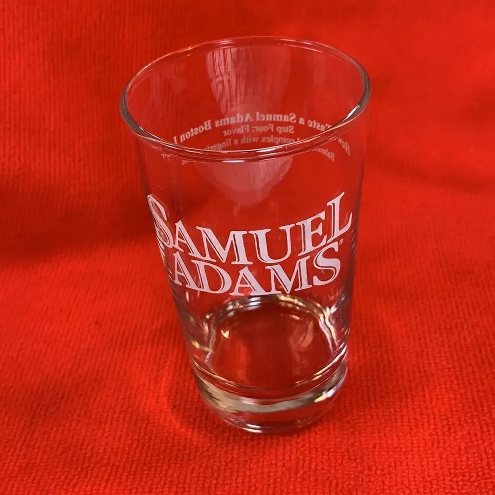 Samuel Adams The Boston Beer Company Set 2 8 Ounces Each Beer Tasting Glasses